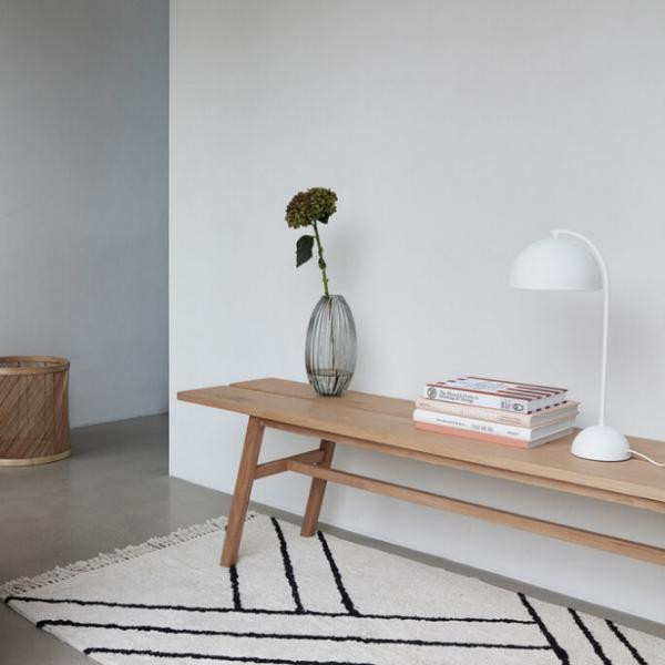 Lampe à poser Form blanc | Hübsch