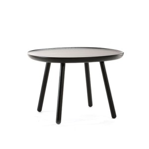 Table basse Naïve carrée D640 frêne Noir - EMKO
