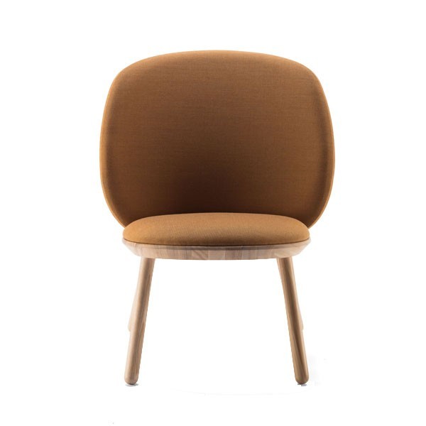 Naïve Low armchair yellow wool ash - EMKO