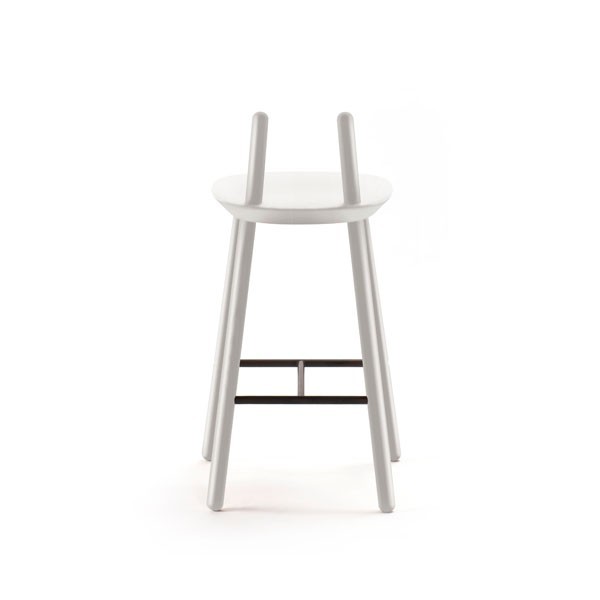 Tabouret de bar Design EMKO en frêne gris en vente chez Woodely