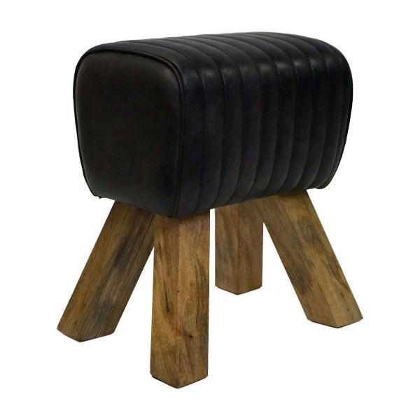 Jumper old school stool - black | Trademark Living
