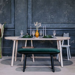 Table Naive 1800 Frêne massif - EMKO