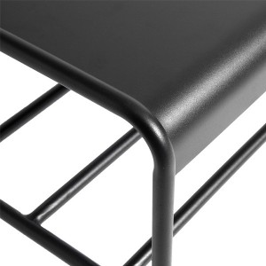 Banc métal noir Copenhagen - Muubs