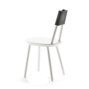 Chaise Naïve en bois de Frêne Blanc EMKO