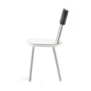Belle Chaise Naïve Frêne Blanc - EMKO