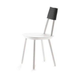 Superbe Chaise Naïve Frêne Blanc - EMKO