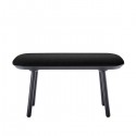 Naïve bench Black ash and bleu textile - EMKO