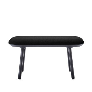 Banc Naïve Frêne et textile noir - EMKO