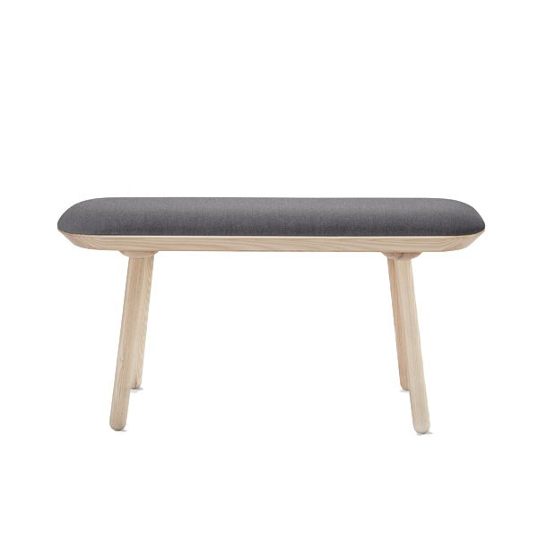 Naïve bench ash and grey textile - EMKO