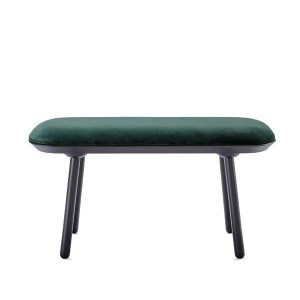 Banc Naïve Frêne et textile vert - EMKO