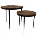 X2 wooden coffee tables - Trademark