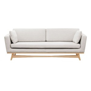 210 Sofa - 3 Seater Beige Boucle Fabric - RED Edition