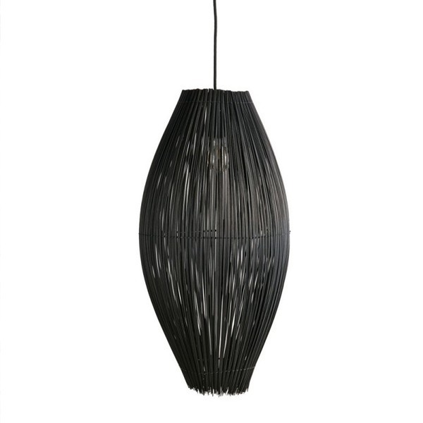 Suspension bambou noir L - Muubs