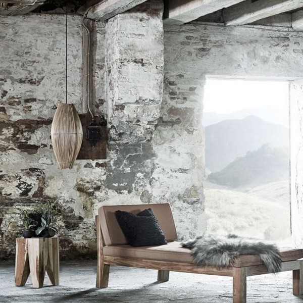 Suspension verticale bambou naturel - Muubs