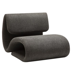 Fauteuil Dubna design Anthracite by Georgsen - Dan form