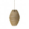 Suspension galet Pebble terracotta L - Ay illuminate