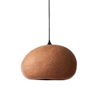 Suspension galet Pebble terracotta L - Ay illuminate