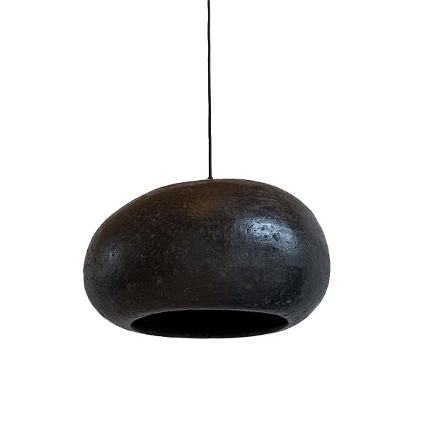 Pebble Black L pebble pendant light - Ay illuminate