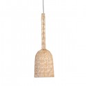 Umut3 pendant in natural rattan - Ay Illuminate