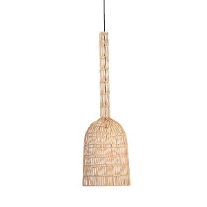 Umut3 pendant in natural rattan - Ay Illuminate