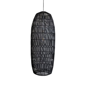 Suspension Pickle Rotin noire L - Ay illuminate