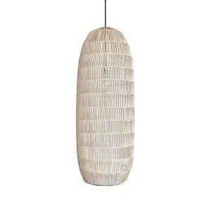 Supension Pickle Natural rattan L - Ay illuminate
