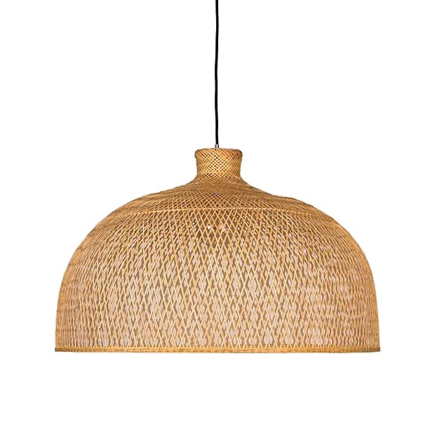 M1 natural bamboo pendant light - Ay illuminate