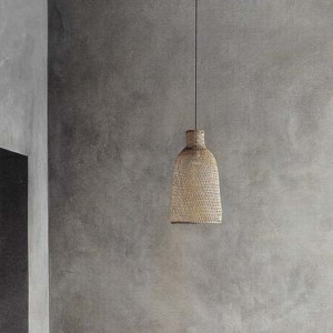 M2 Ay illuminate pendant light in natural bamboo