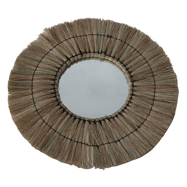 Miroir Loulou en matière naturelle by Snowdrops Copenhagen