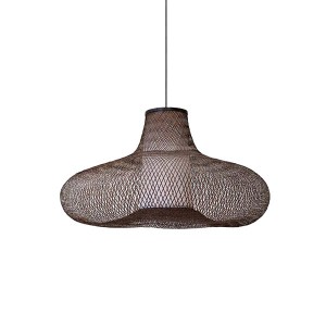 May black bamboo pendant lamp S - Ay Illuminate