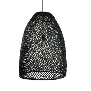 Hanging lamp X2 Abaca black - Original Home