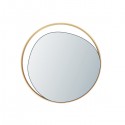 Round mirror Loop Brass - House Doctor