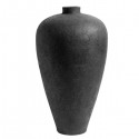 vase noir 100 cm de la collection Luna en noir - Muubs - Woodely