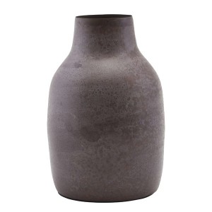 Etnik vase red purple brass - House Doctor