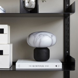 Lantern Fog Black / Marbled White - House Docor