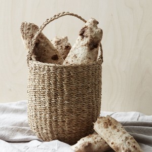 Natural basket with handle - Nicolas Vahe