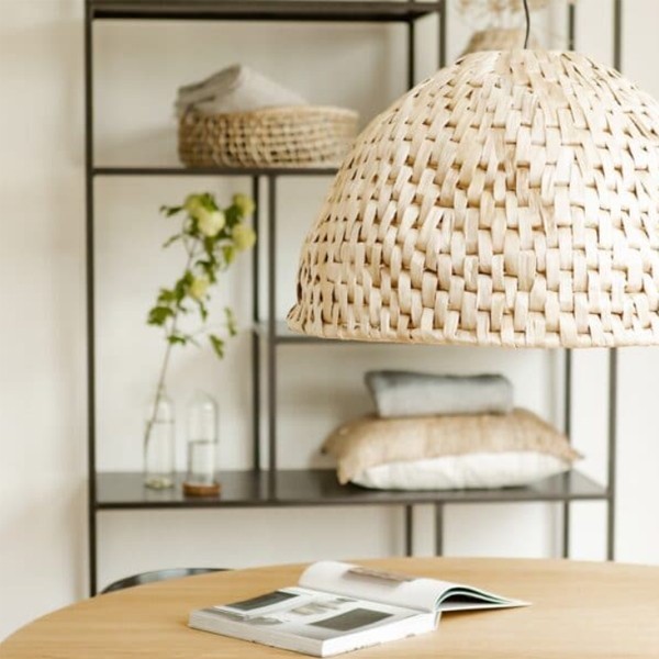 set de deux suspension en Abaca naturel Original Home - Woodely