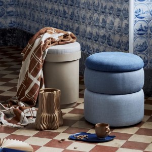 Pouf pond Bleu - Broste Copenhagen