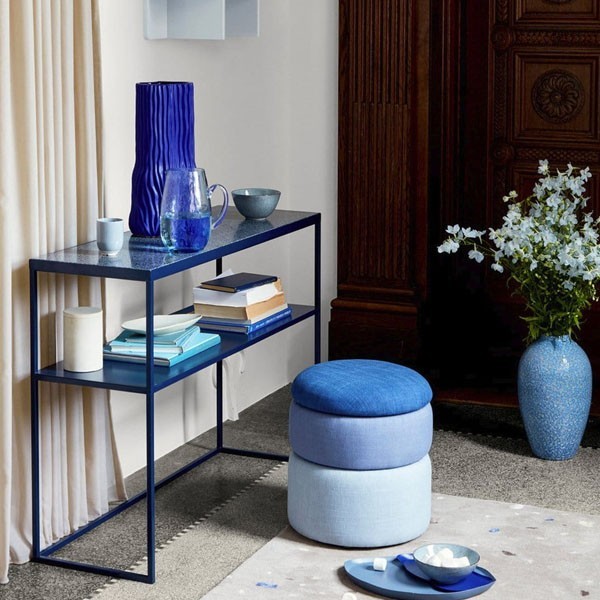 Pouf pond Bleu - Broste Copenhagen