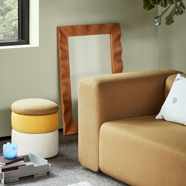 Pouf pond Ocher - Broste Copenhagen
