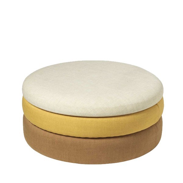 Pouf pond Ocher Large - Broste Copenhagen