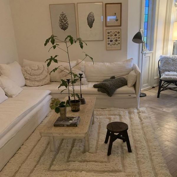 Tapis Mahabar 100% Laine - Snowdrops Copenhagen