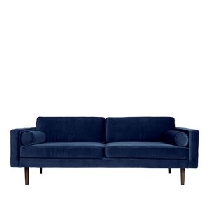 canapé 3 places Wind velours Insignia blue