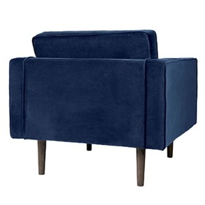 Fauteuil Wind velours Insigna blue - Broste Copenhagen