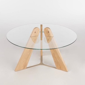 Table 3 Pattes Frêne massif et Verre - Alto Duo