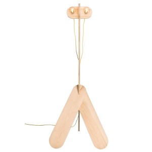 Lampadaire Girafe frêne - Alto Duo