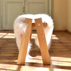 Banc 4 pattes 90 frêne massif - Alto Duo