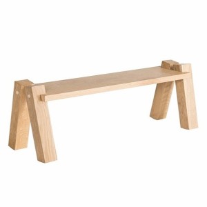 Bench 4 legs 150 solid ash - Alto Duo