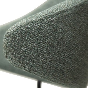 Napoleon chair Pebble green fabric X2 - Dan Form