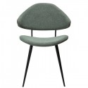 Chaise Napoléon Tissu vert galet de la collection Dan Form